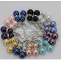 Colorful Sea Shell Pearl Eardrop Earrings Beads Jewelry